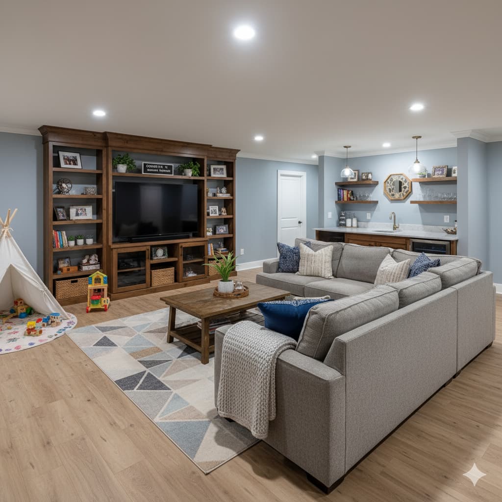 Basement Remodeling Contractors in Chesterfield VA